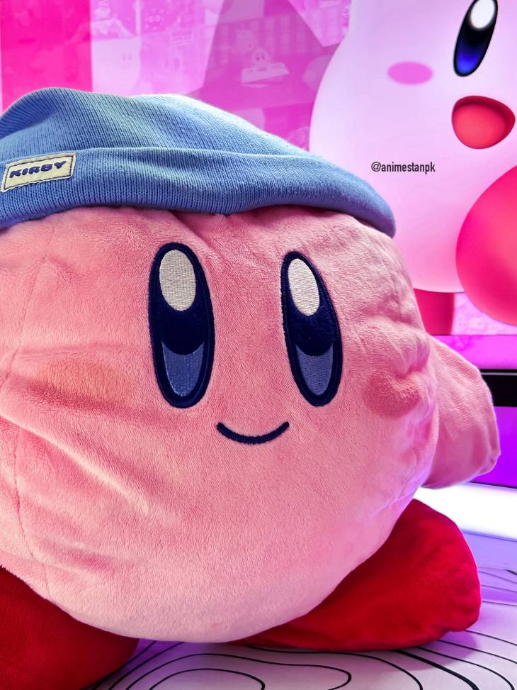 Kirby Dream Land Plush Large Blue Hat Plush - Image 6