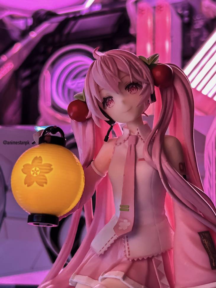 Vocaloid AMP+ Sakura Miku (Sakura Lantern Ver.) - Image 5