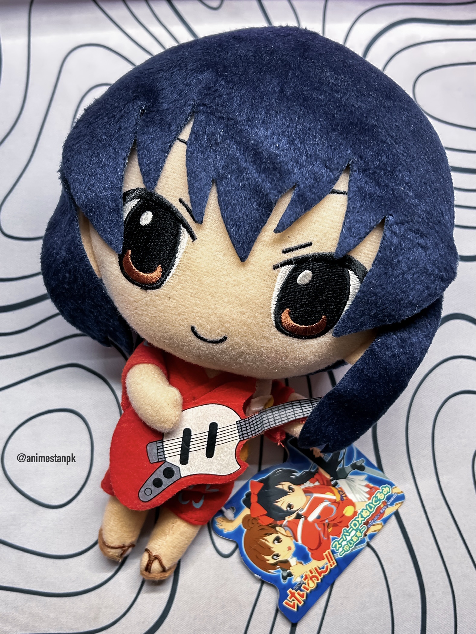 Super DX Banpresto K-ON Azusa Nakano Plush 9"