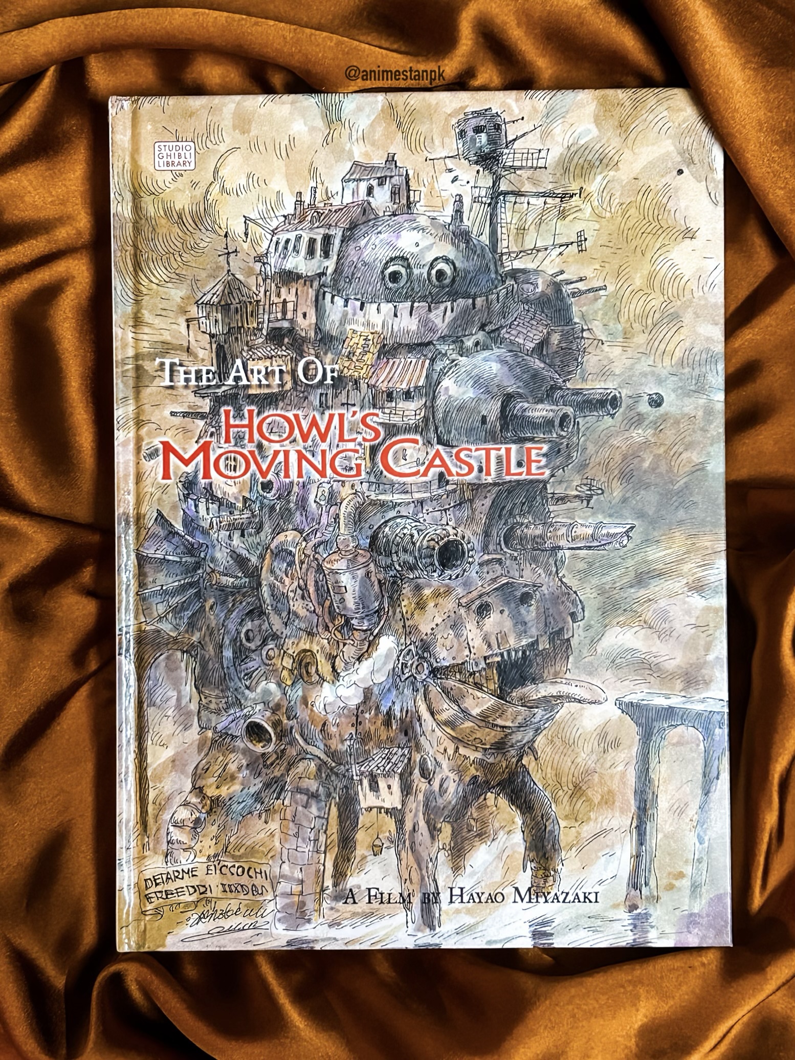 The Art of Howl’s Moving Castle by Hayao Miyazaki