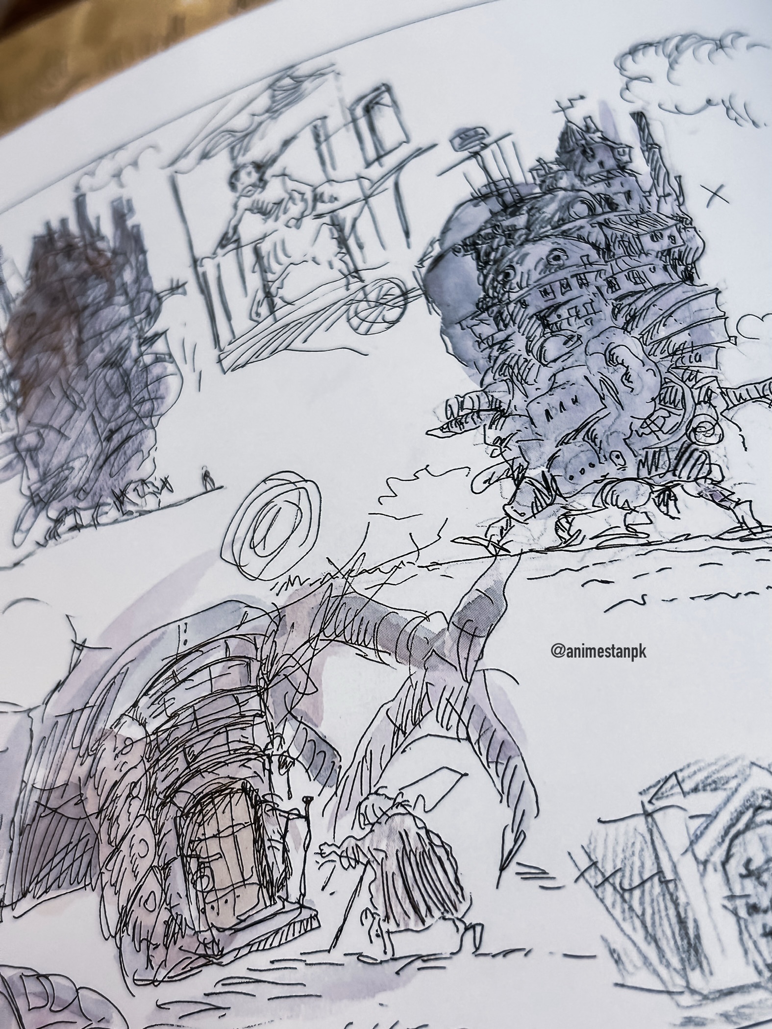The Art of Howl’s Moving Castle by Hayao Miyazaki - Image 10