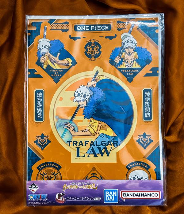 Ichiban Kuji "Beyond the Level" G Prize Sticker Sheet