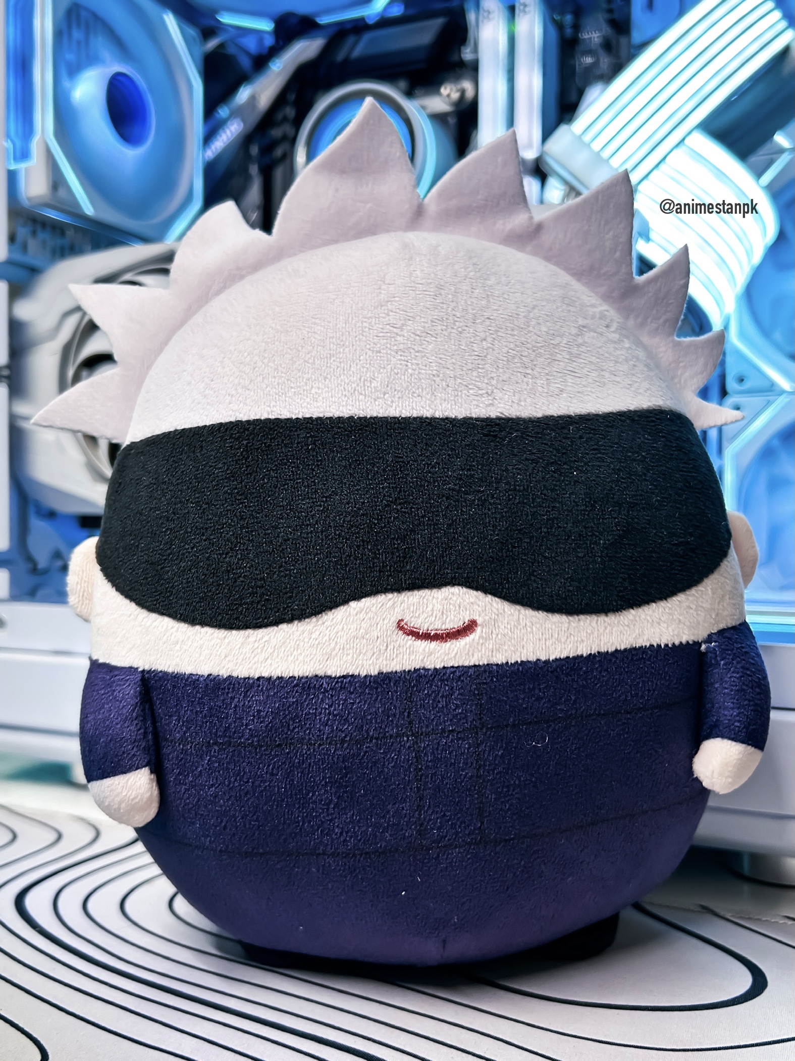 Takara Tomy Fuwakororin M-Size Gojo Plush - Image 3