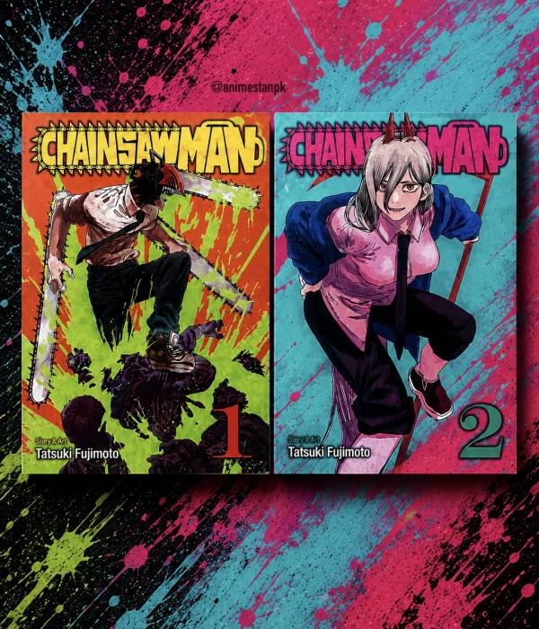 Chainsawman Volume 1 and 2 Set
