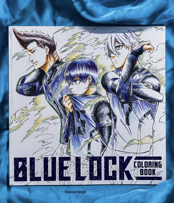 Blue Lock Coloring Book